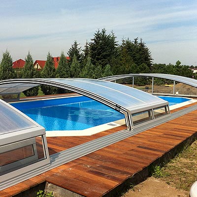 System jezdny zadaszeń basenowych