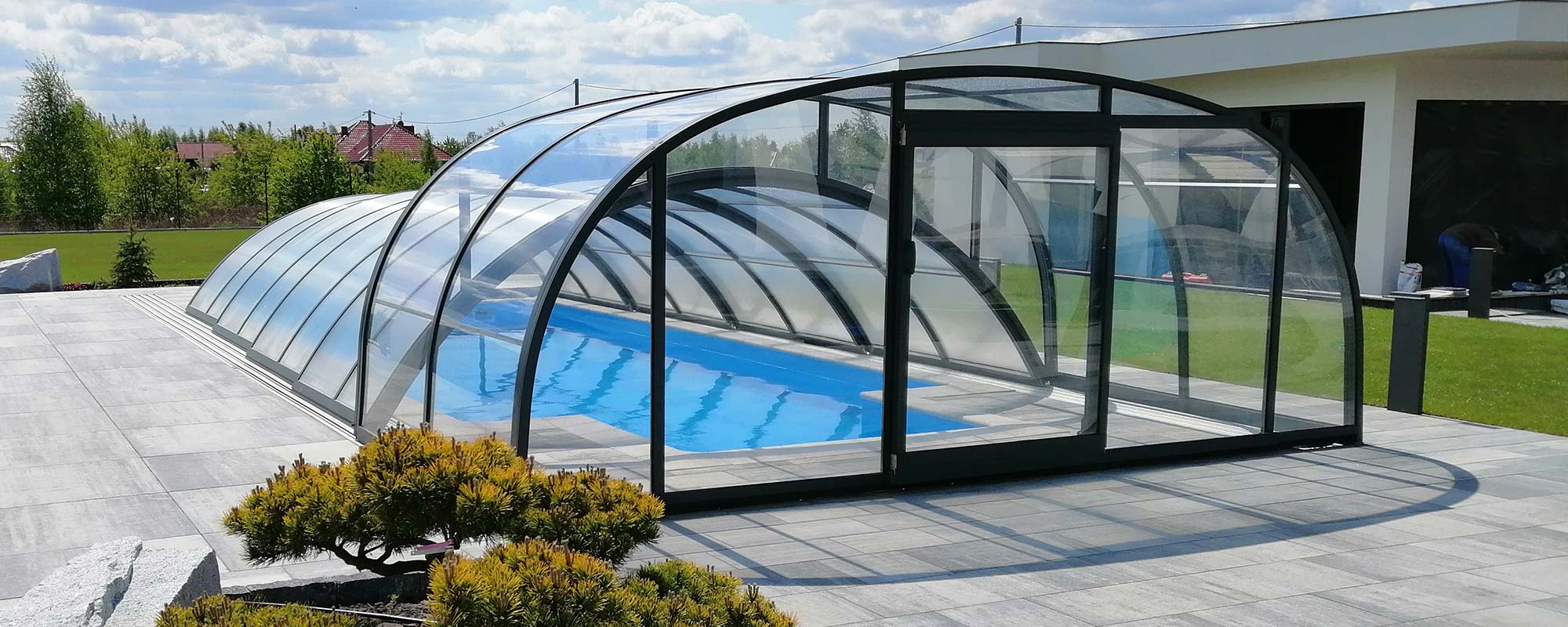 Zadaszenia basenowe Szafir